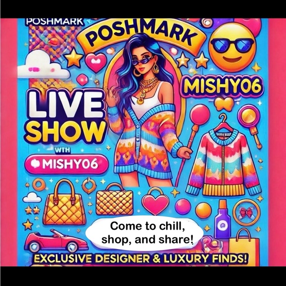 Mishy’s live now! Givvies, low starts, Share show, Bags, beauty! Come hang! - Picture 2 of 3